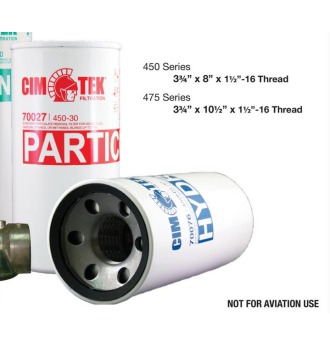 Фильтр тонкой очистки для дизеля и бензина Cim-Tek 450-30 70027